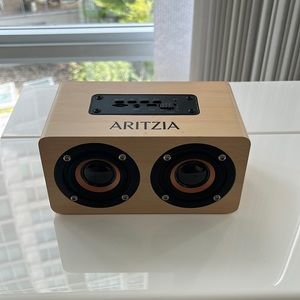 Aritzia Gold Portable Bluetooth Speaker
